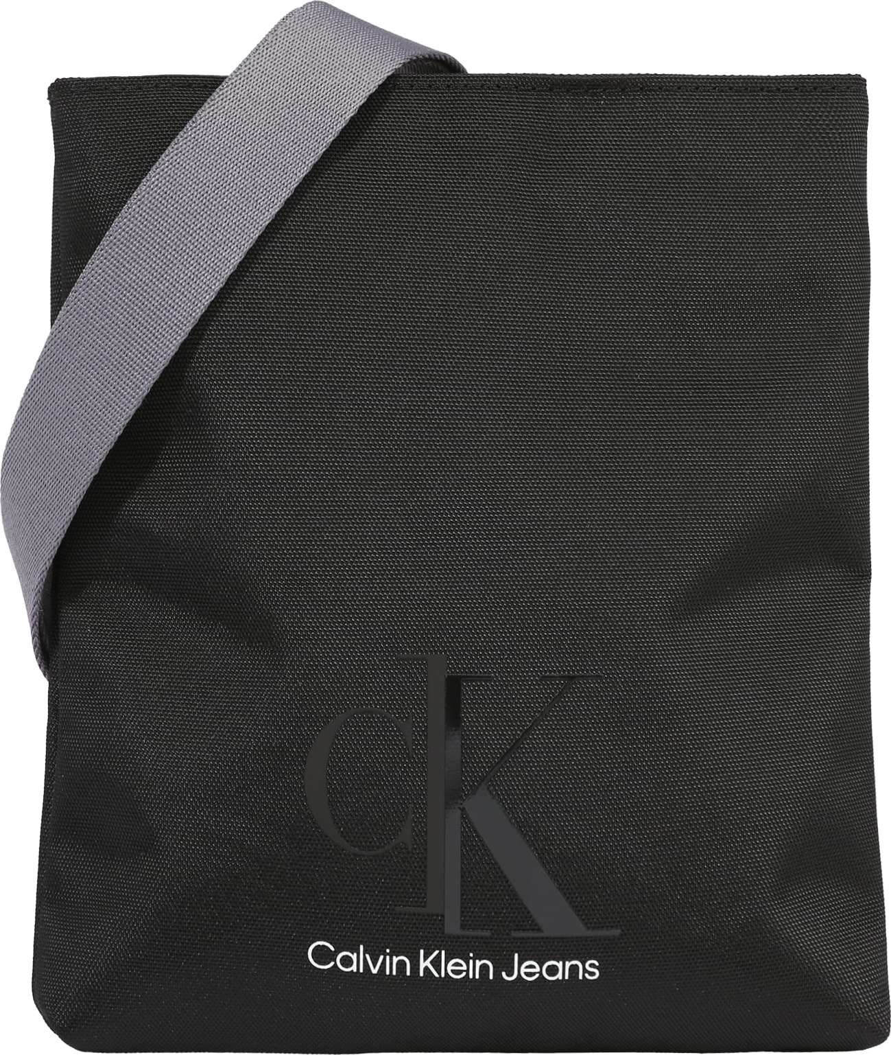 Calvin Klein Jeans Taška přes rameno černá / bílá / šedá