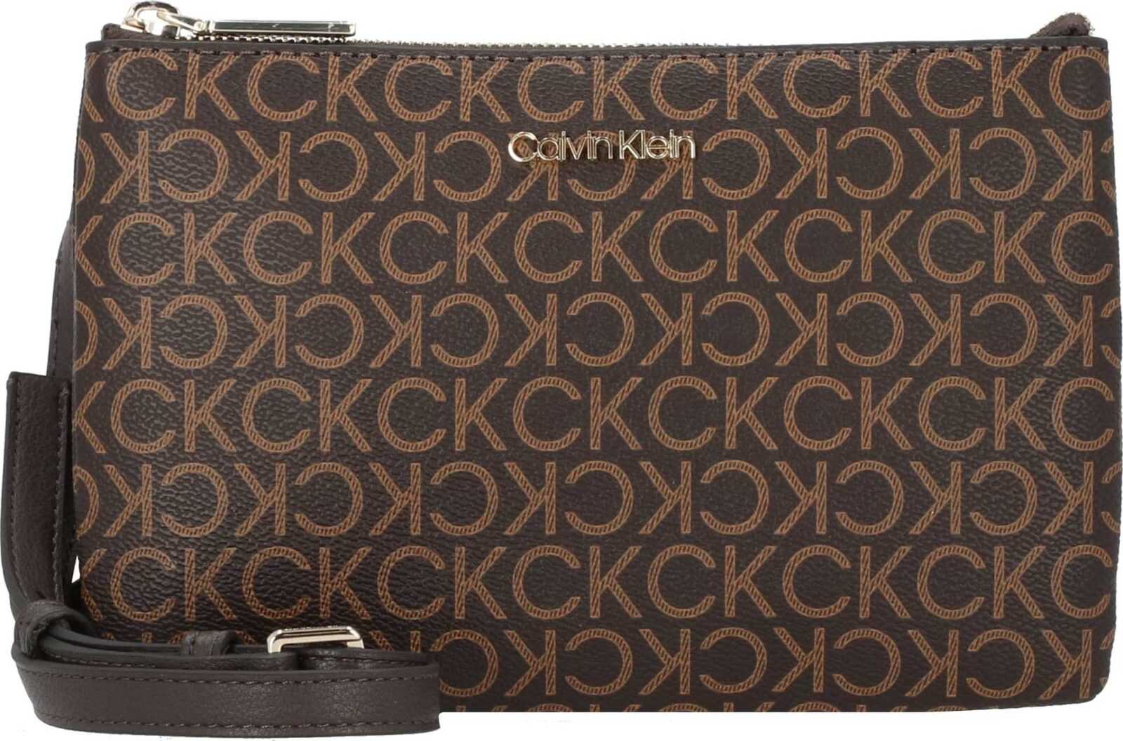 Calvin Klein Taška přes rameno hnědá / čokoládová