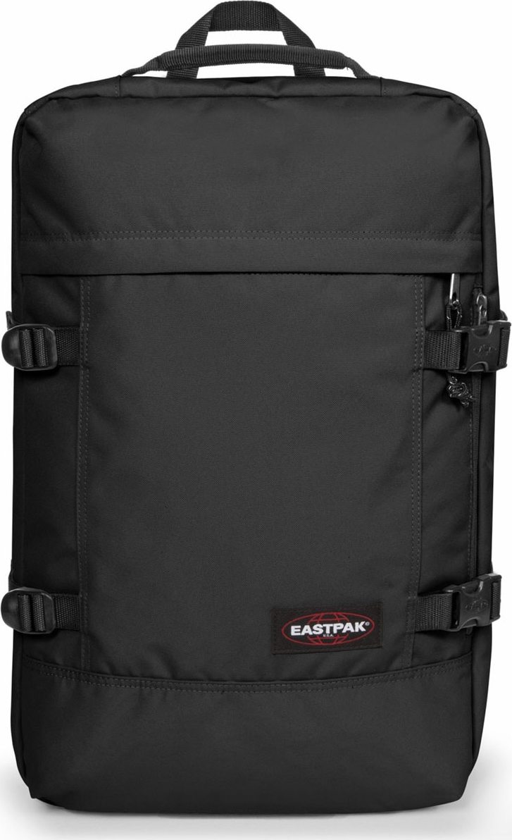EASTPAK Cestovní taška černá / bílá / červená