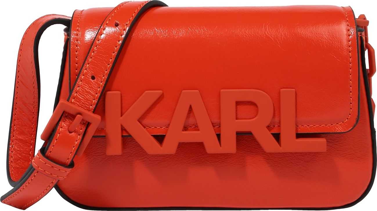 Karl Lagerfeld Taška přes rameno světle červená