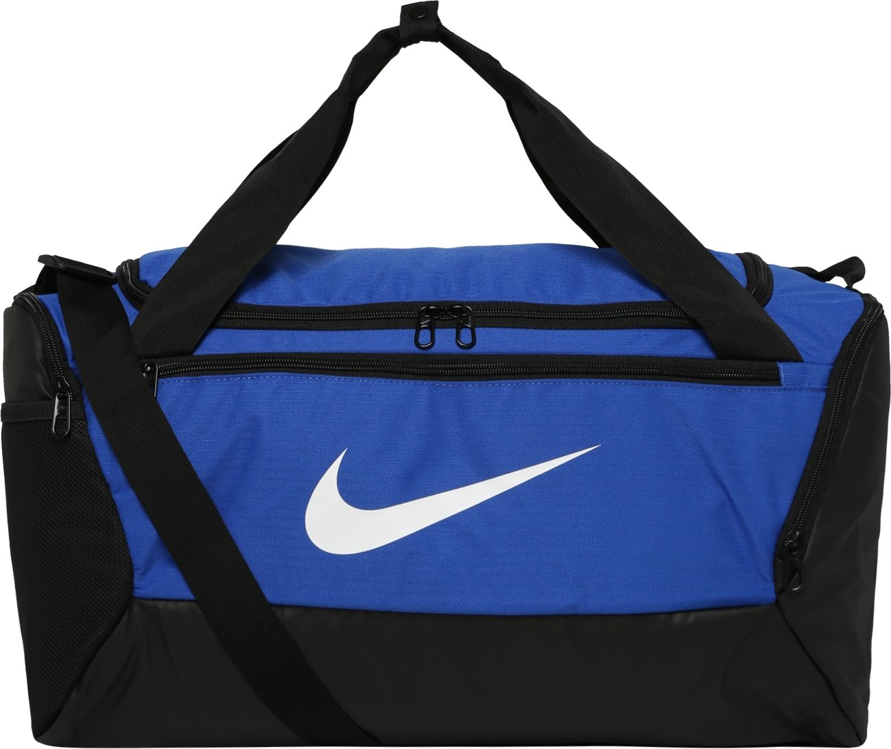 NIKE Sportovní taška modrá / černá / bílá