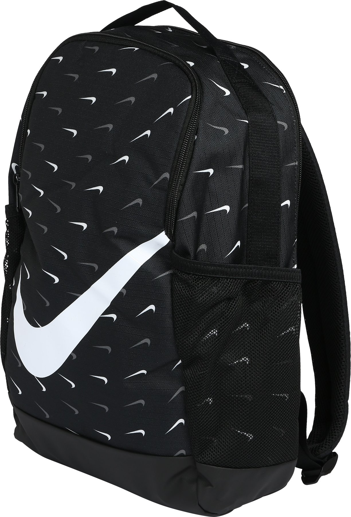 Nike Sportswear Batoh 'Brasilia' černá / bílá / tmavě šedá