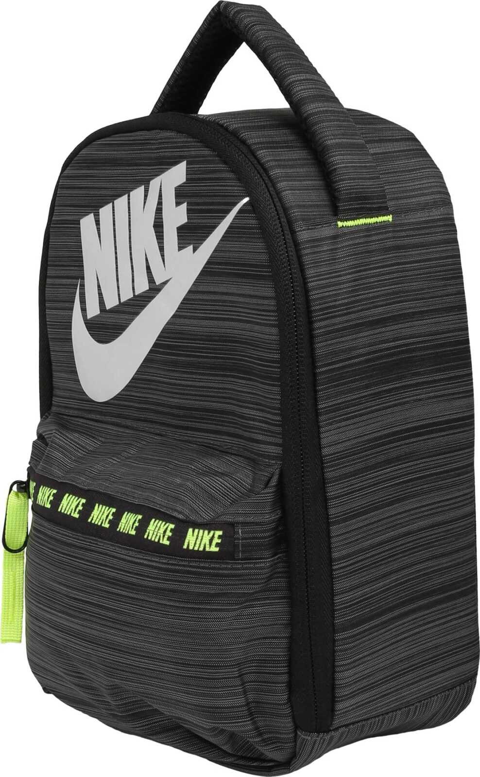Nike Sportswear Batoh černá / tmavě šedá / svítivě zelená