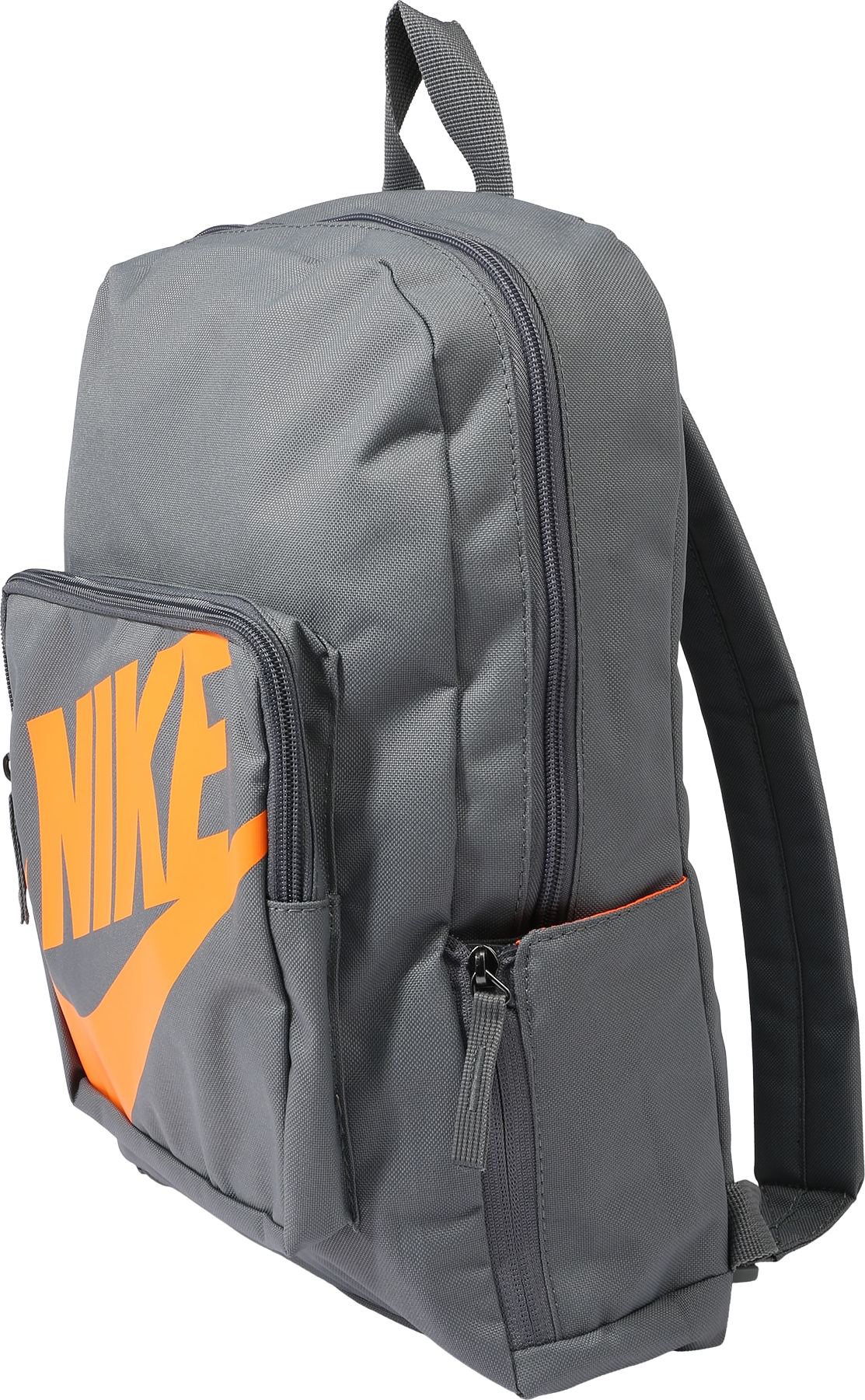 Nike Sportswear Batoh šedá / oranžová