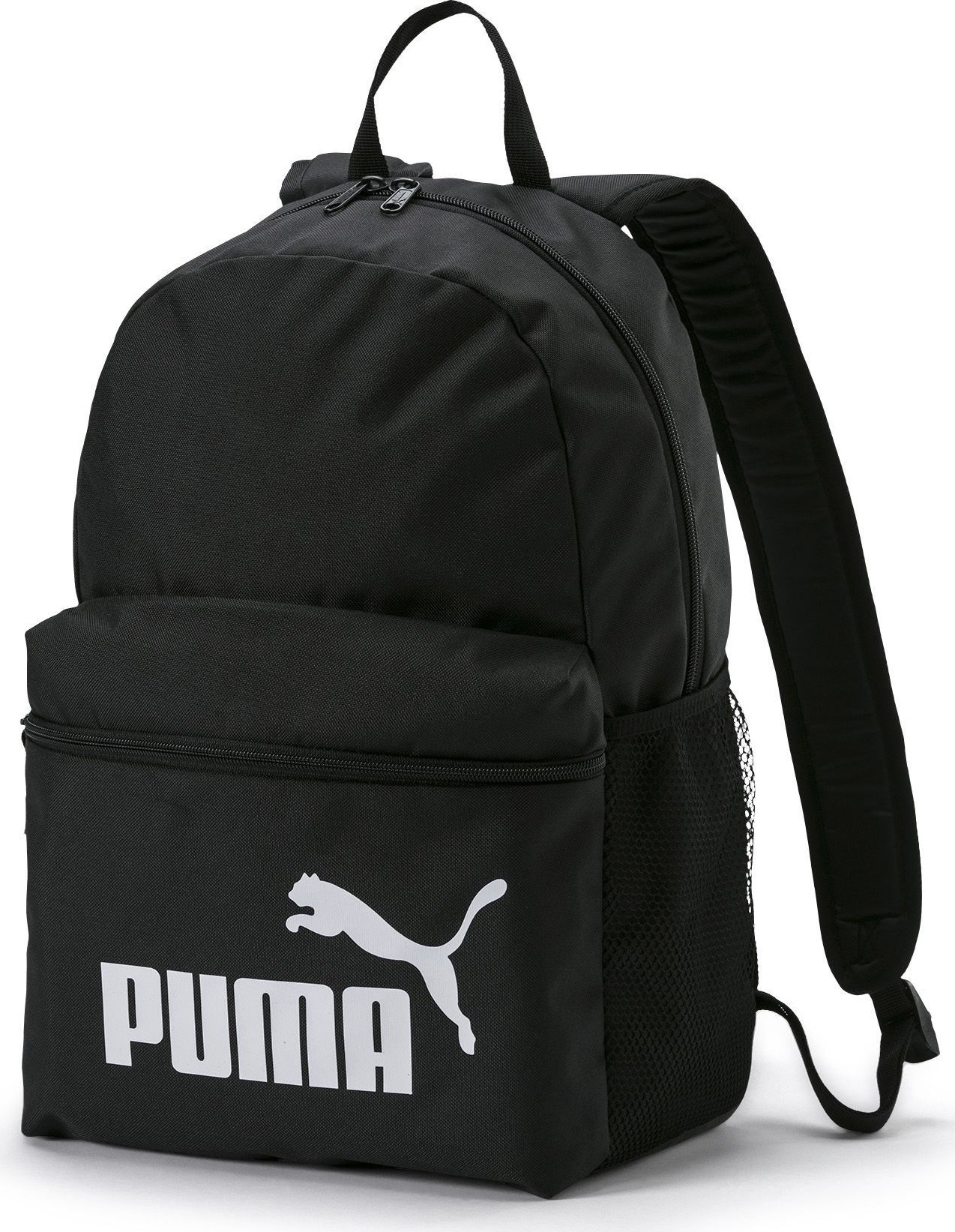 PUMA Batoh 'Phase' bílá / černá