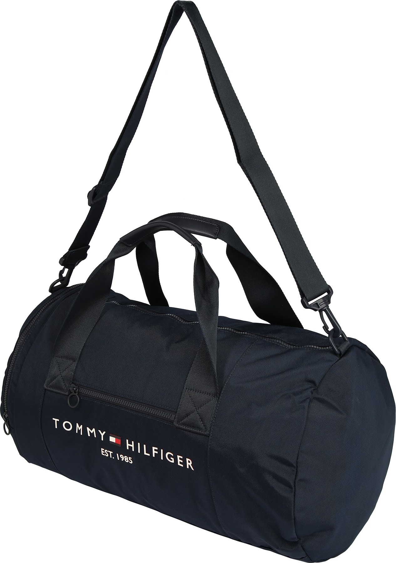 TOMMY HILFIGER Taška Weekender bílá / noční modrá / červená