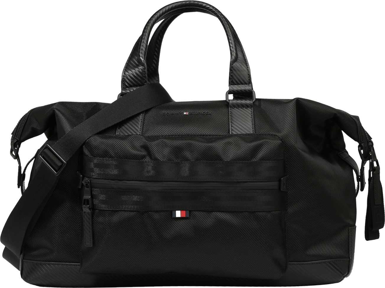 TOMMY HILFIGER Taška Weekender černá