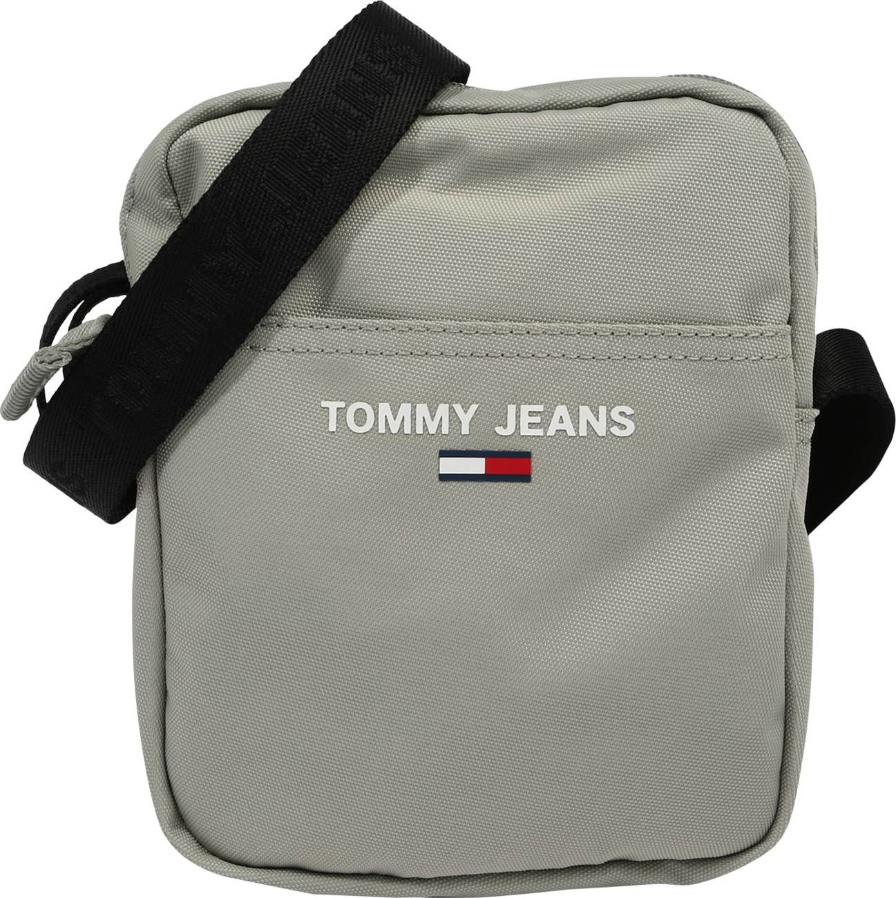 Tommy Jeans Taška přes rameno šedá / bílá / červená / námořnická modř