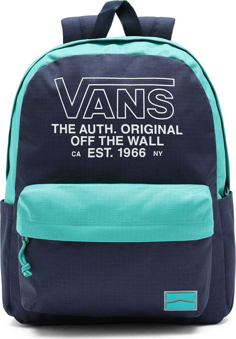 VANS Rucksack 'Old Skool' námořnická modř / tyrkysová