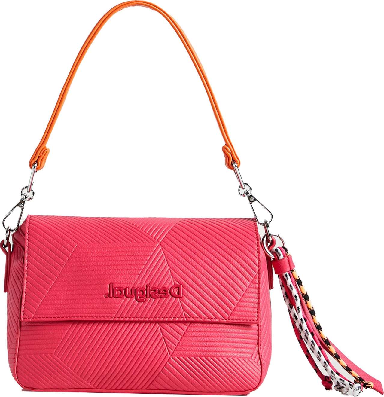 Desigual Handtasche fuchsiová