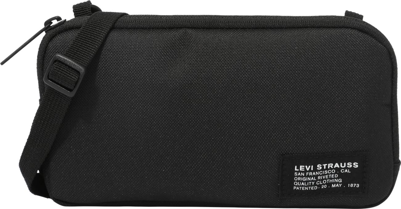 LEVI'S Taška na notebook černá
