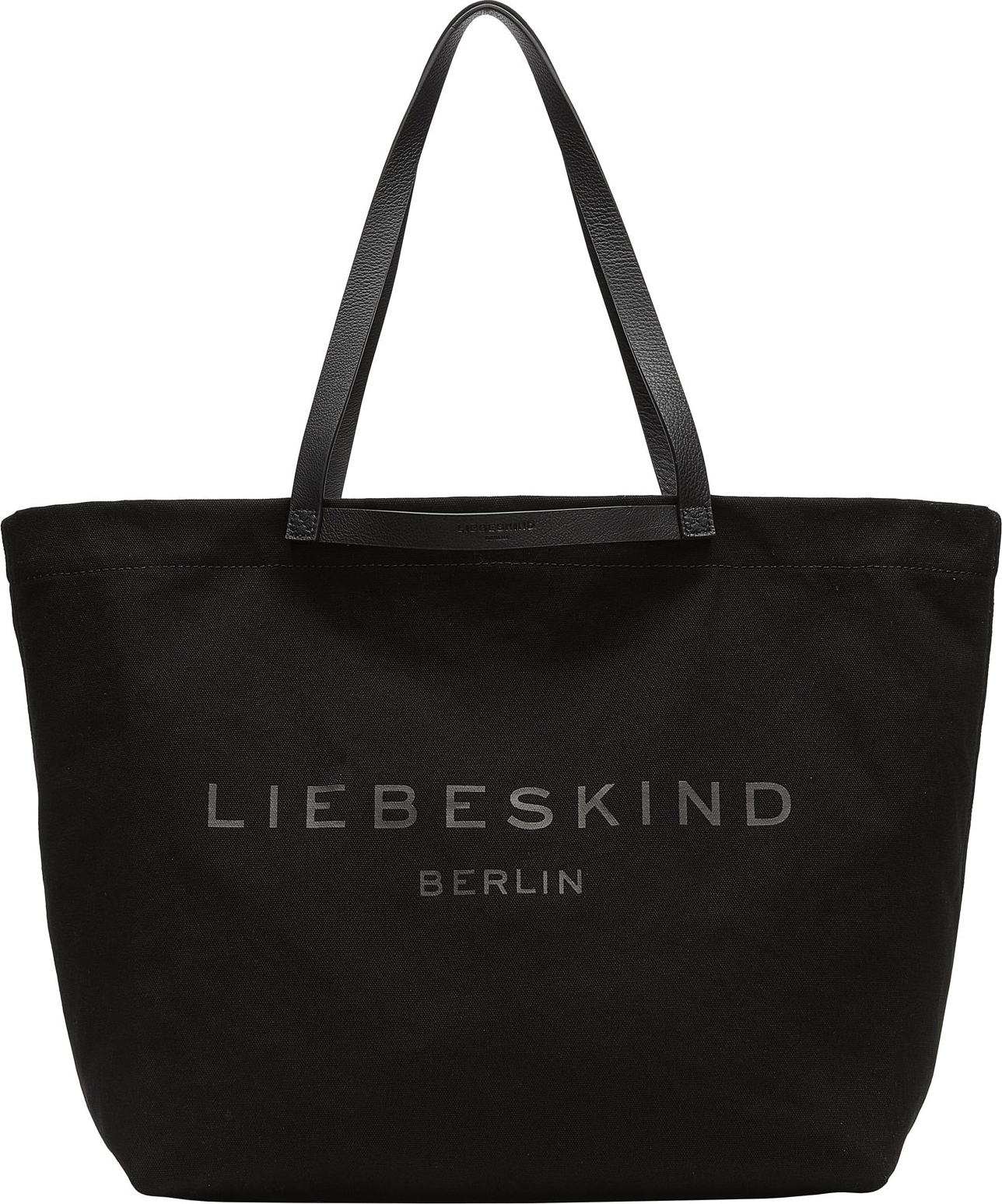 Liebeskind Berlin Nákupní taška 'Aurora' černá / šedá