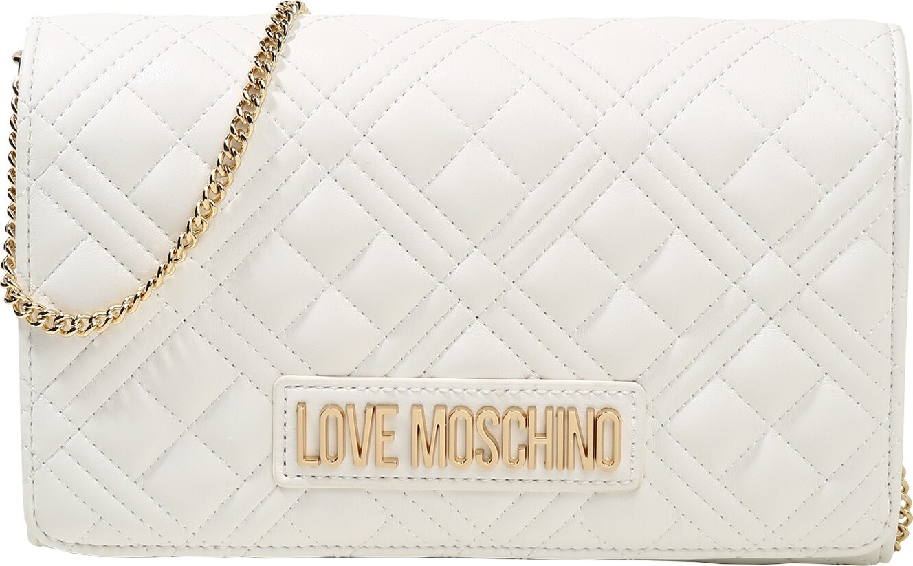 Love Moschino Taška přes rameno bílá