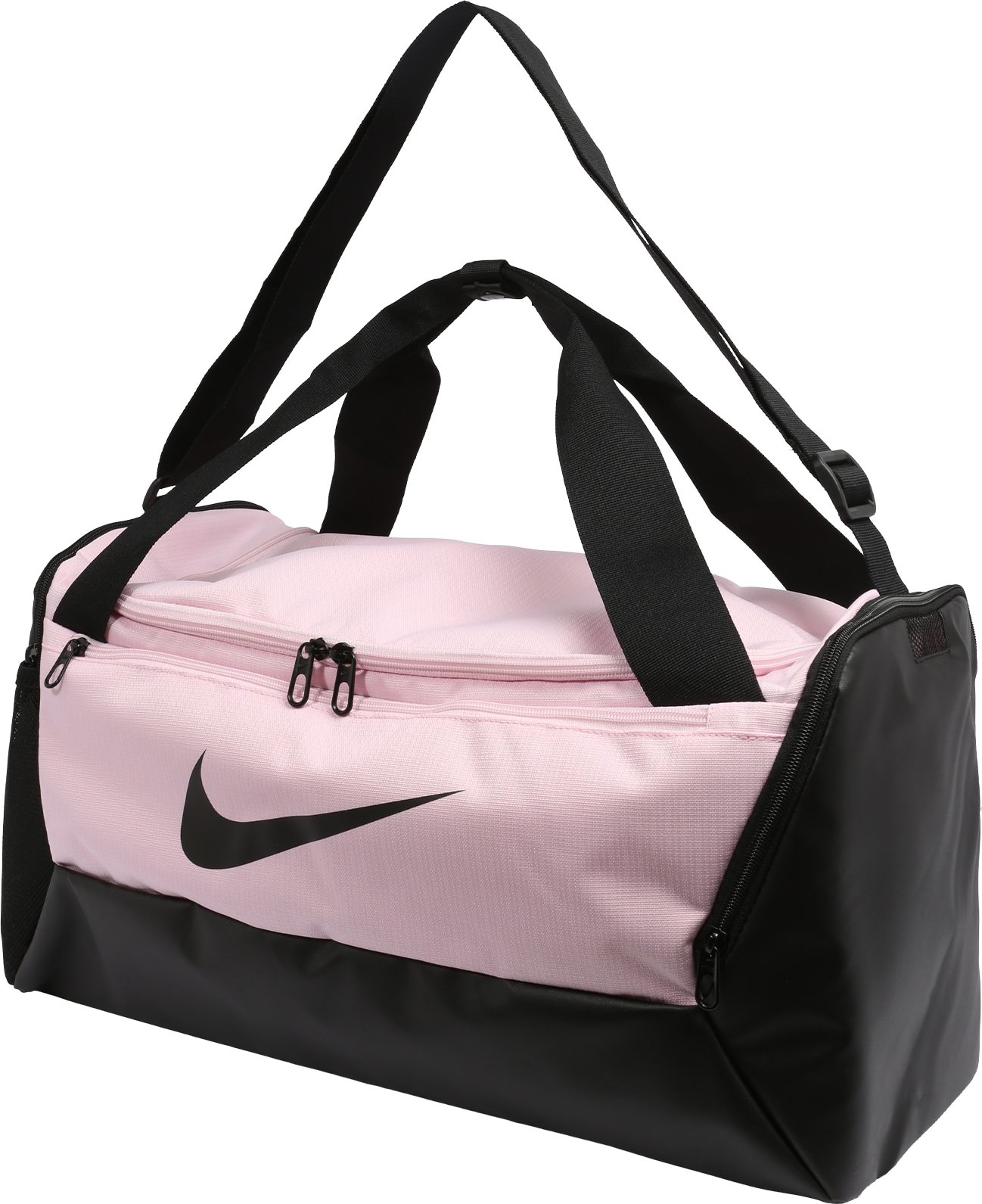 NIKE Sportovní taška 'Brasilia 9.5' pink / černá