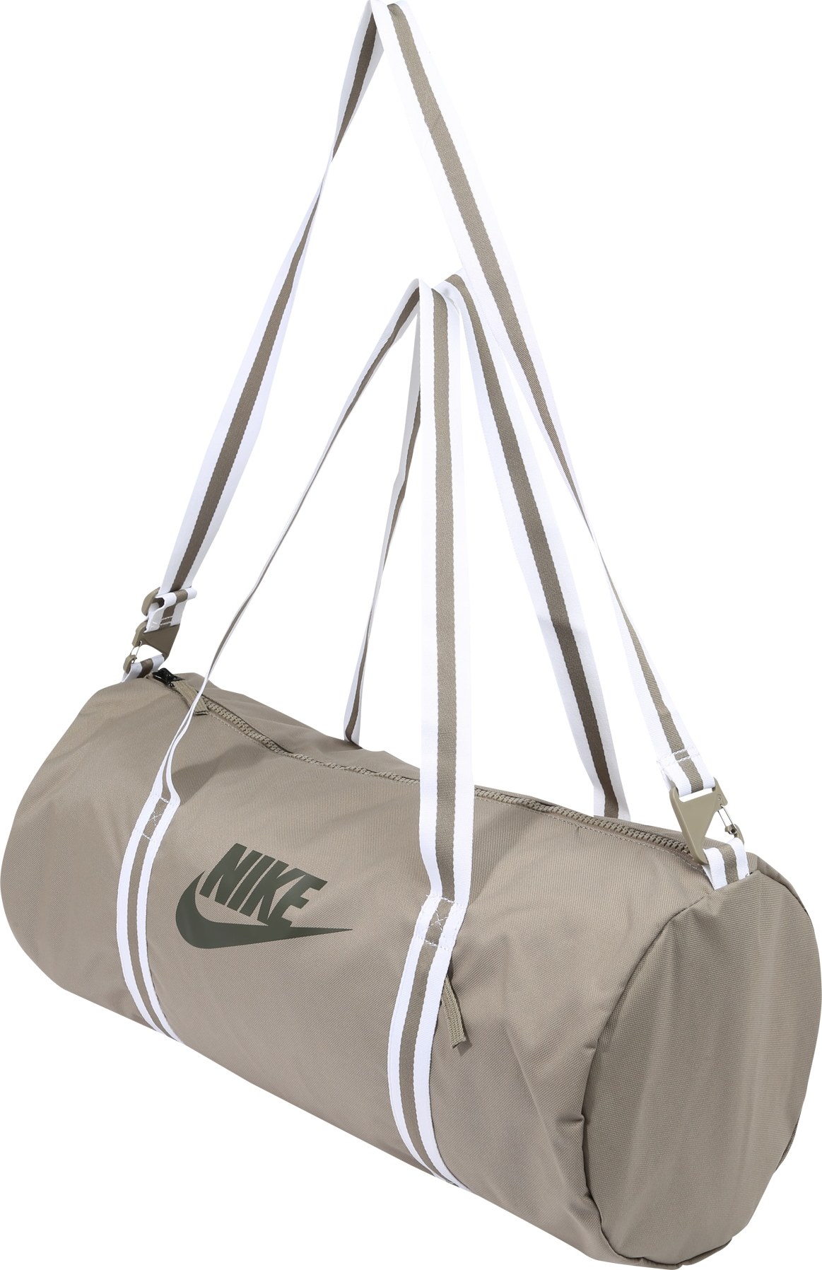 Nike Sportswear Cestovní taška 'Heritage' nažloutlá / černá / bílá