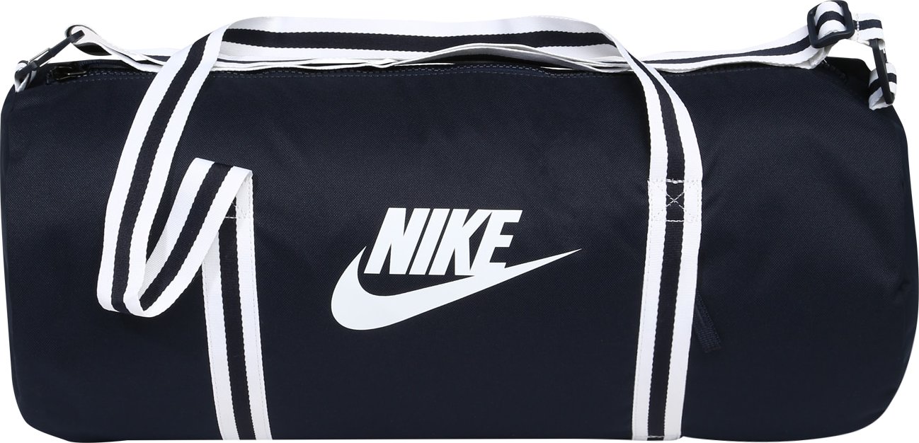 Nike Sportswear Cestovní taška námořnická modř / bílá
