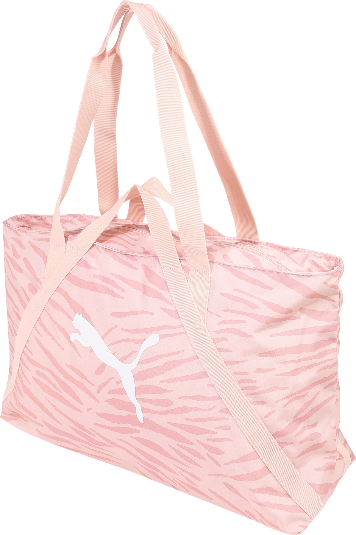 PUMA Sportovní taška růžová / bílá / růže