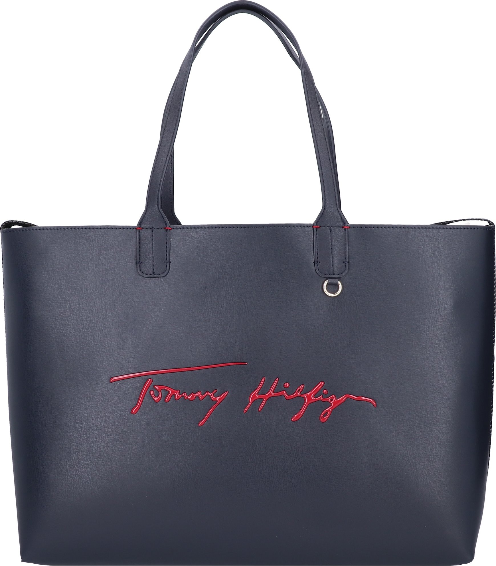 TOMMY HILFIGER Nákupní taška noční modrá / červená / bílá / světlemodrá