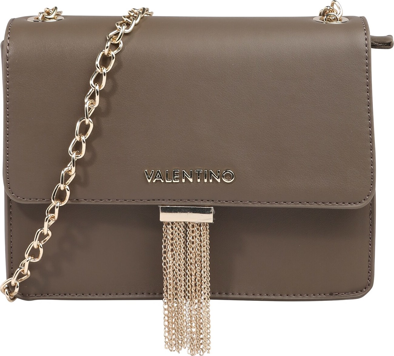 Valentino Bags Taška přes rameno 'Piccadilly' šedobéžová / zlatá