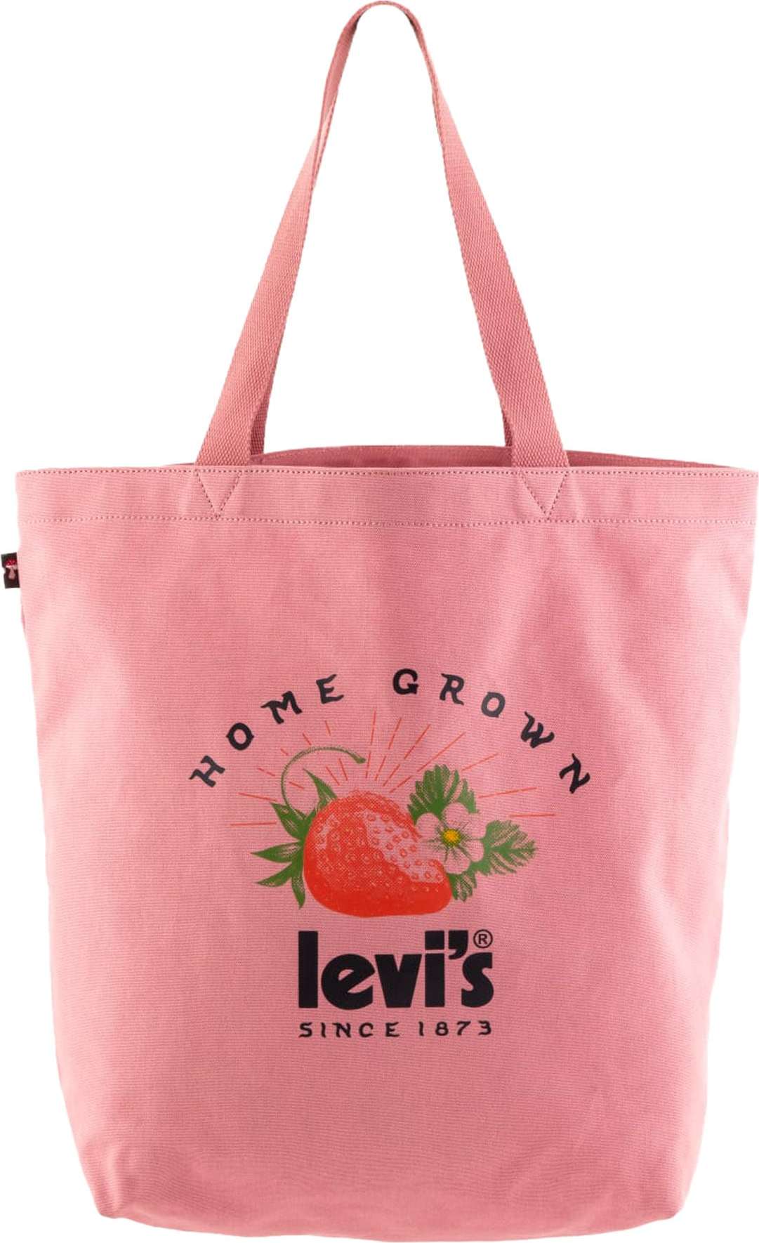 LEVI'S Nákupní taška růžová / mix barev