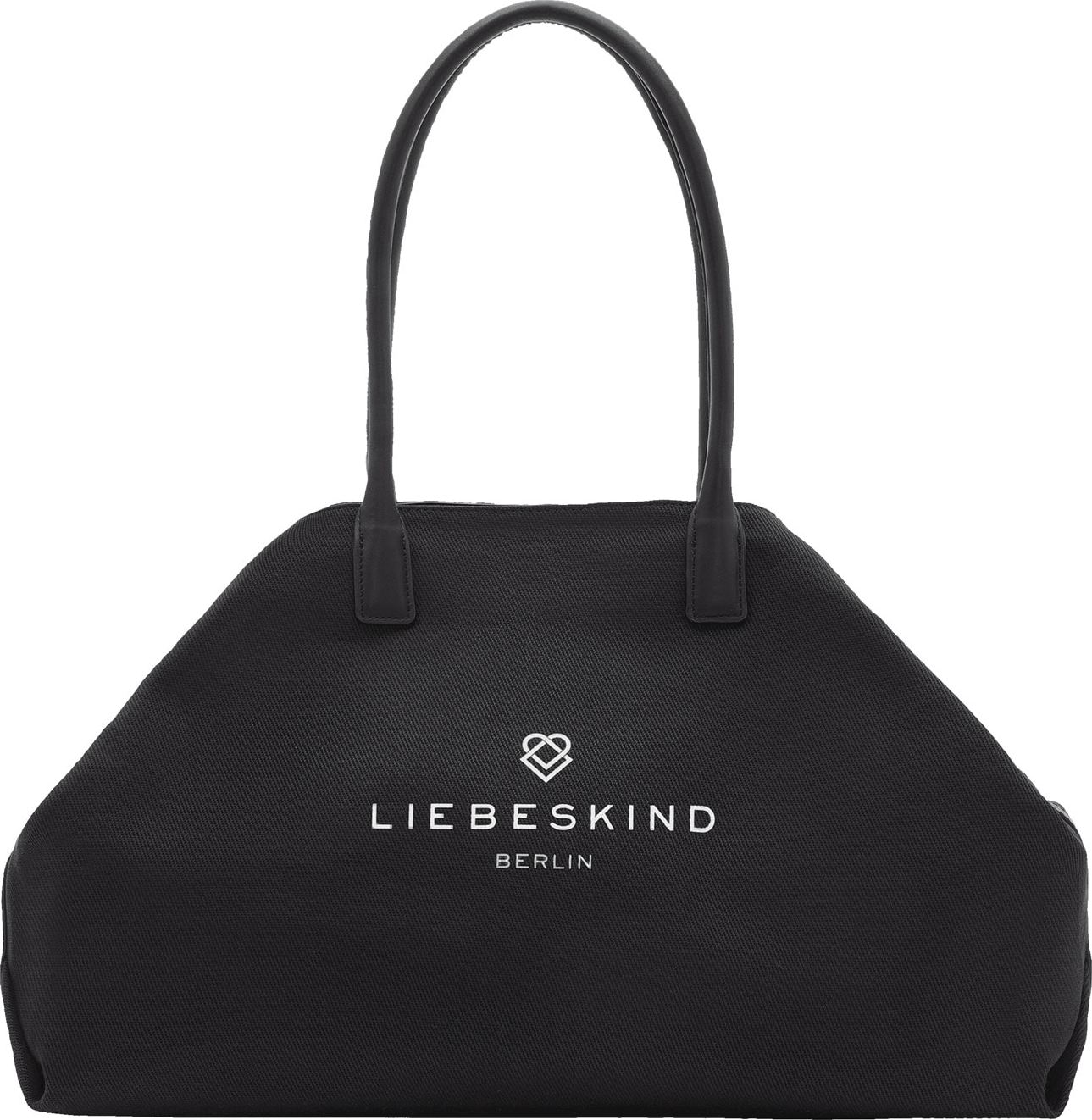 Liebeskind Berlin Nákupní taška 'Chelsea' černá / bílá