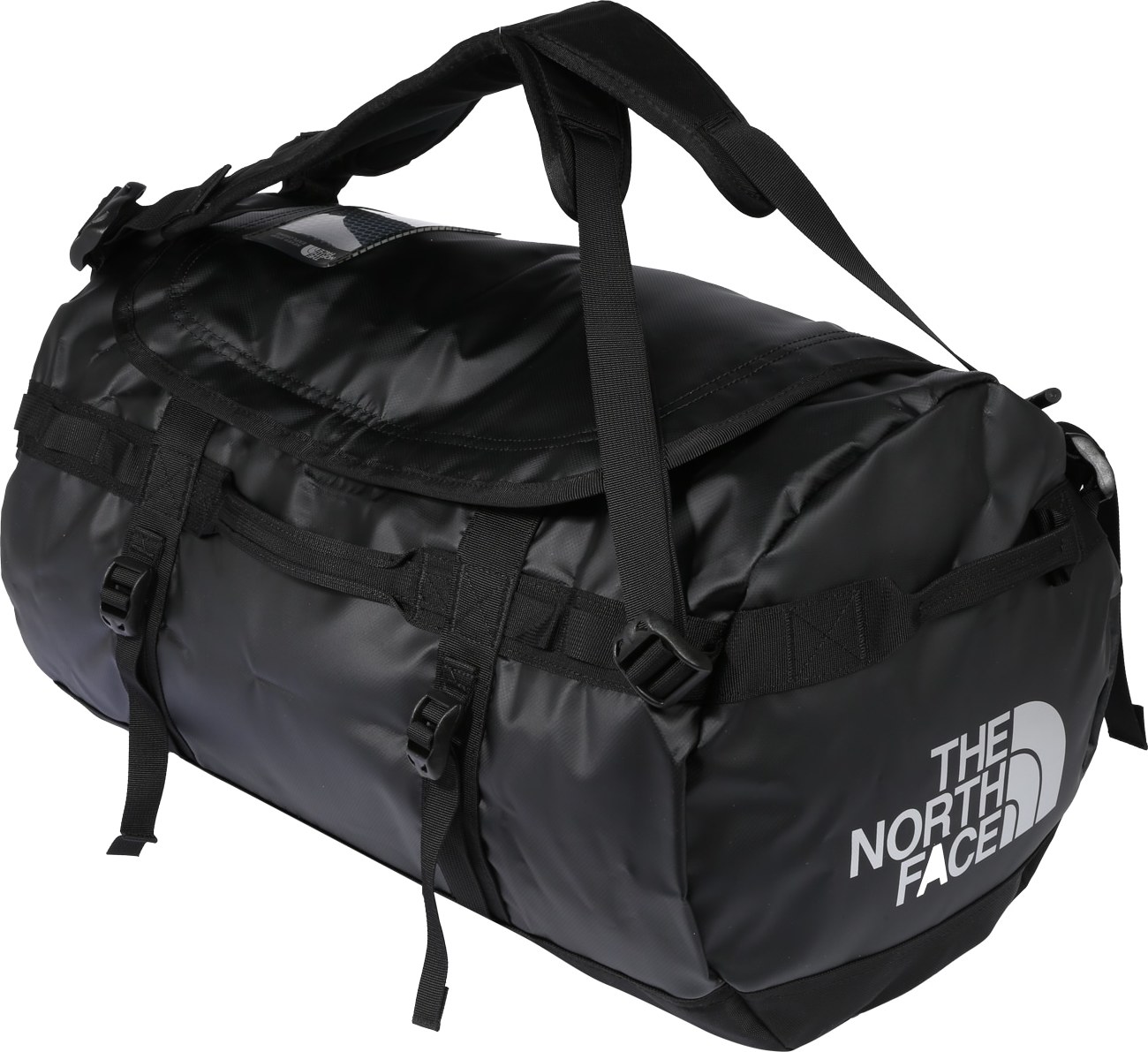 THE NORTH FACE Sportovní taška černá / bílá