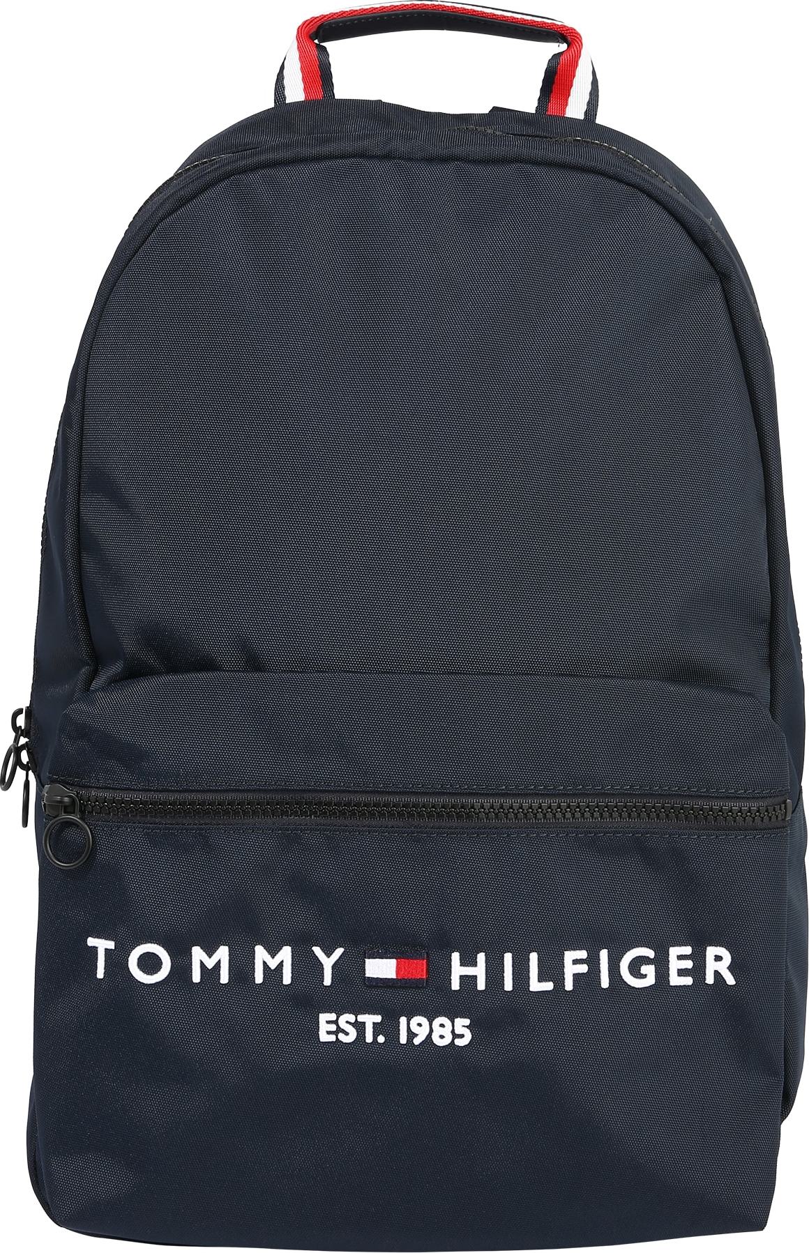 TOMMY HILFIGER Batoh noční modrá / bílá / světle červená