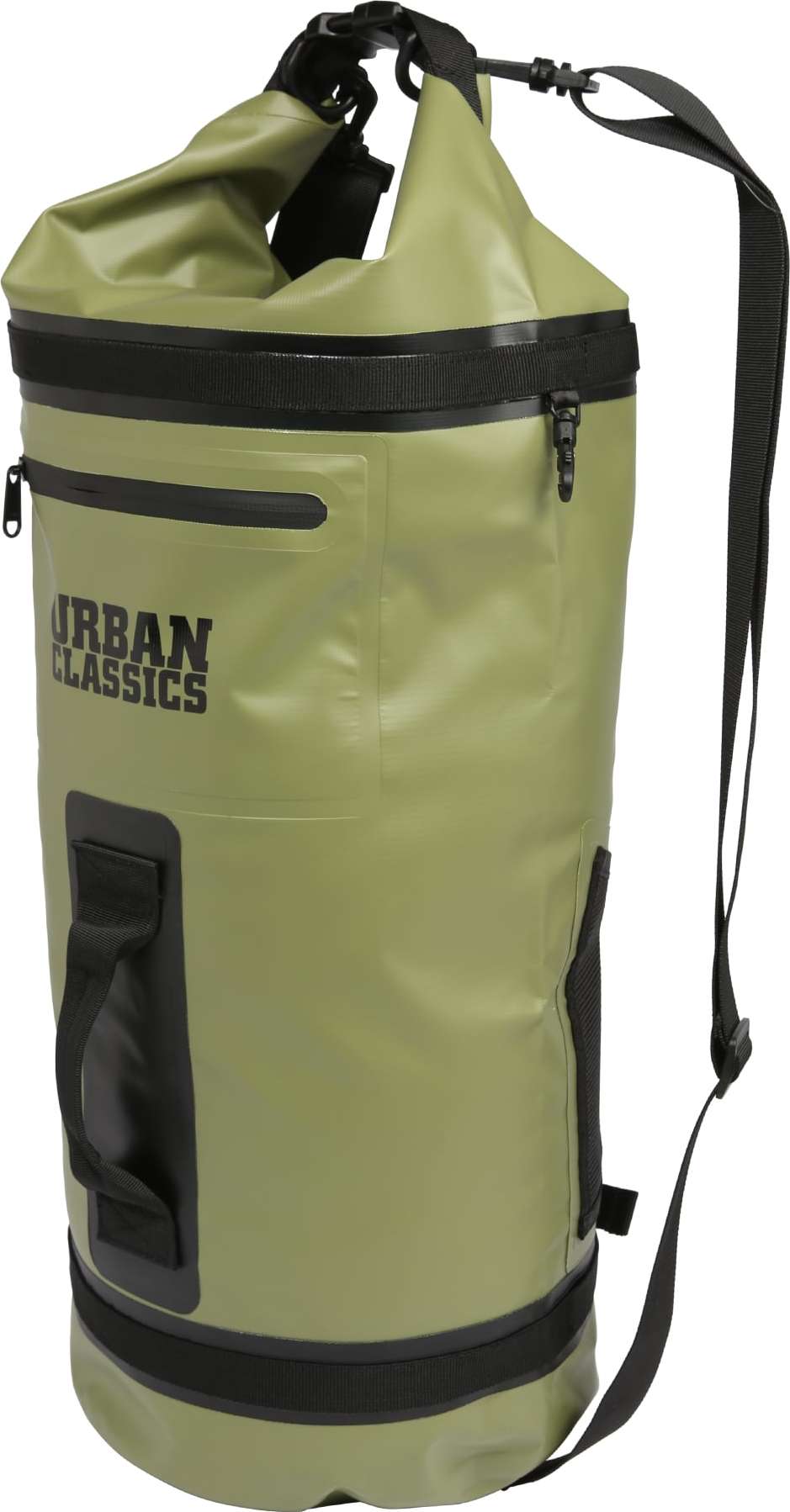 Urban Classics Batoh 'Adventure Dry' olivová / černá