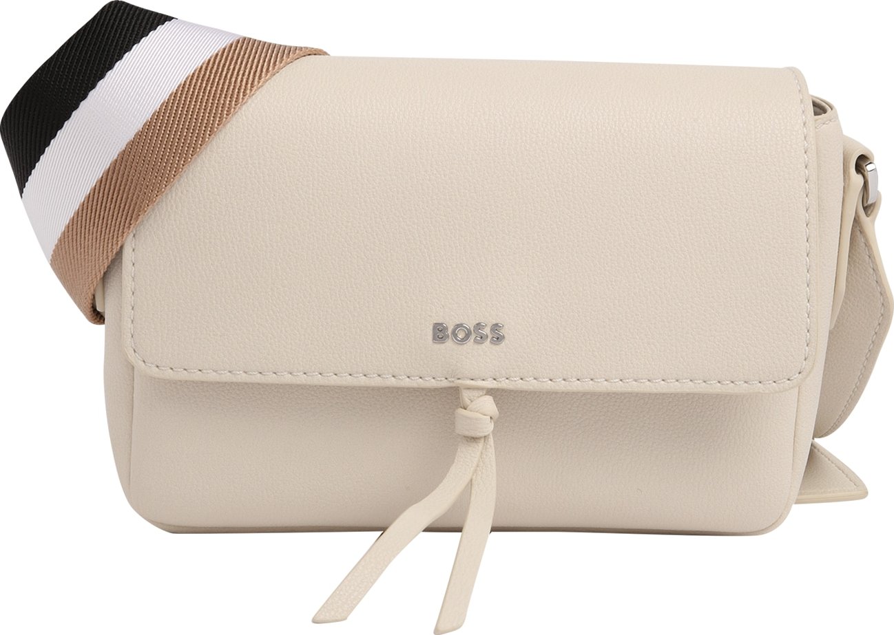 BOSS Casual Taška přes rameno 'Addison' přírodní bílá