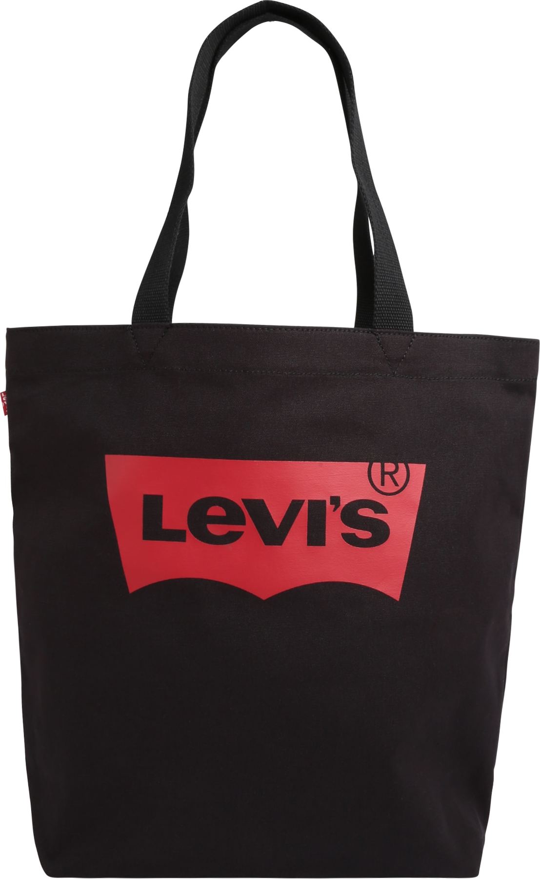 LEVI'S Nákupní taška 'Batwing' černá / karmínově červené