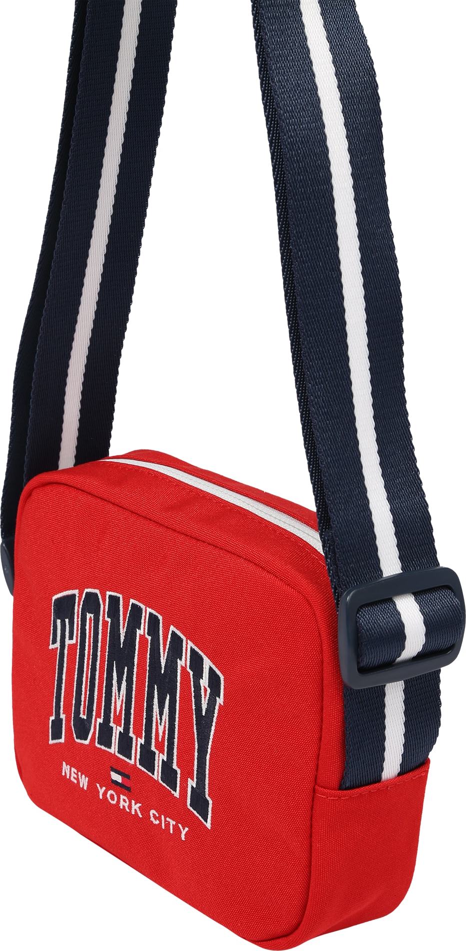 TOMMY HILFIGER Taška jasně červená / námořnická modř / bílá