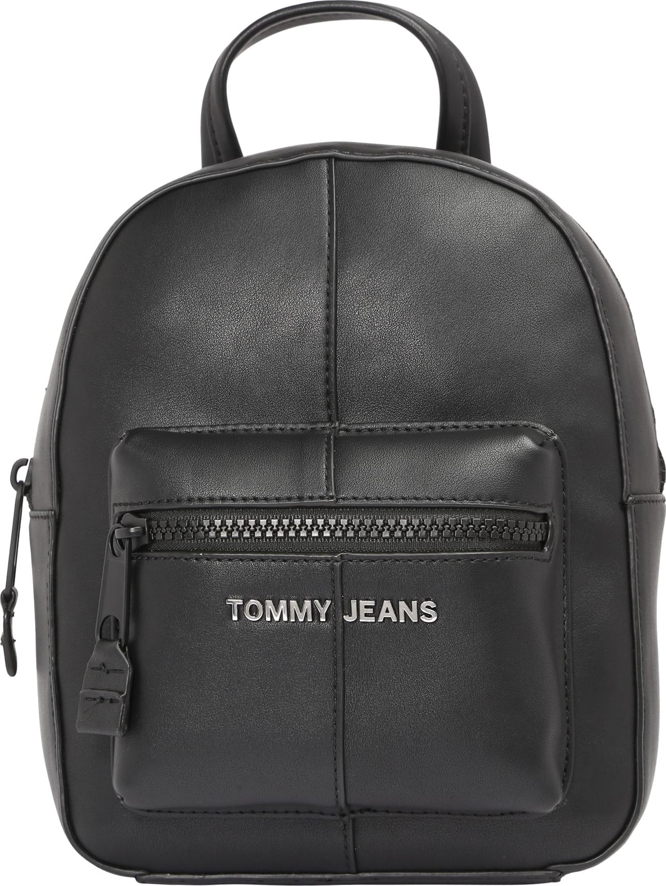 Tommy Jeans Batoh černá / stříbrná