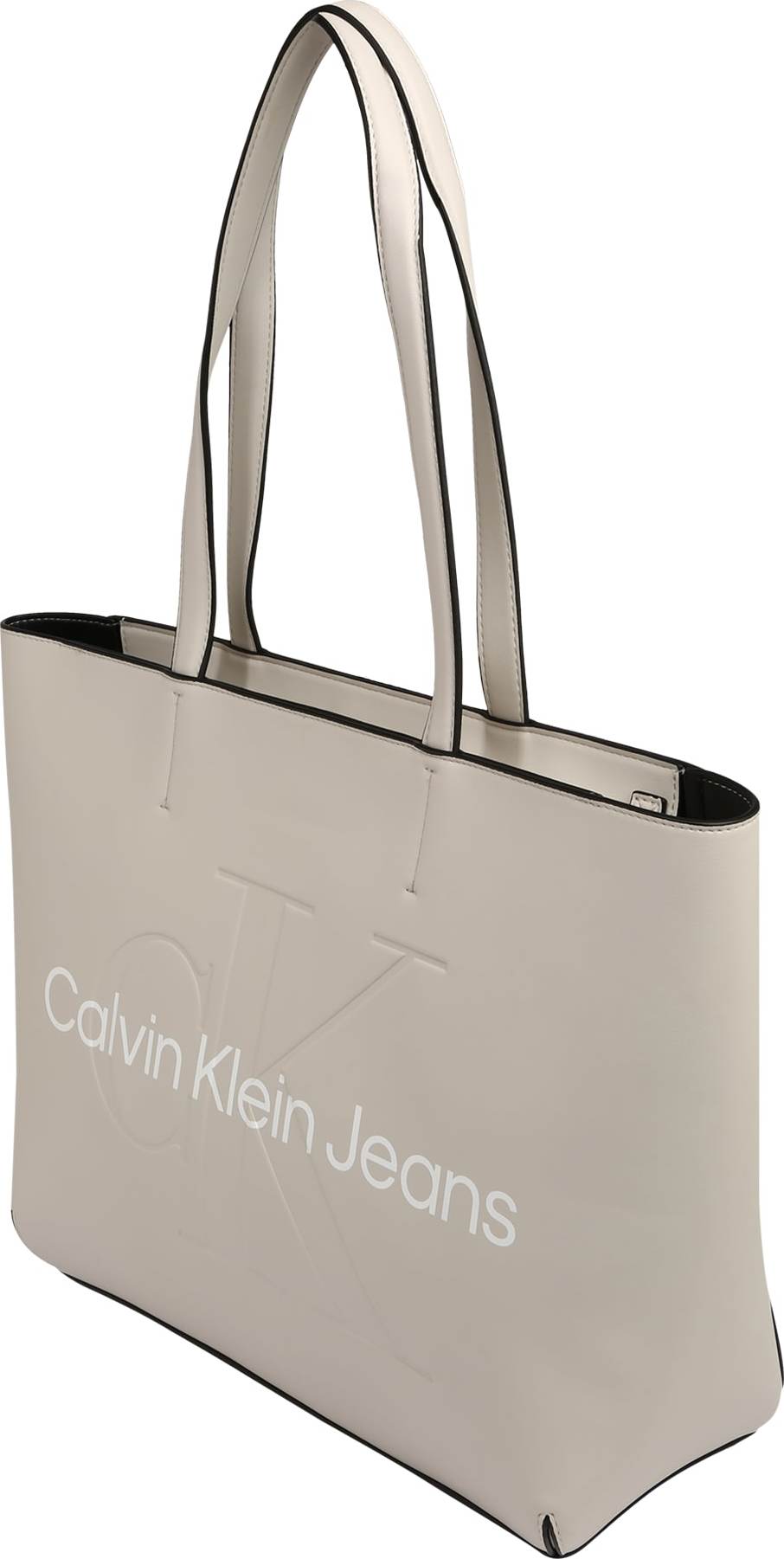 Calvin Klein Jeans Nákupní taška offwhite / barva vaječné skořápky