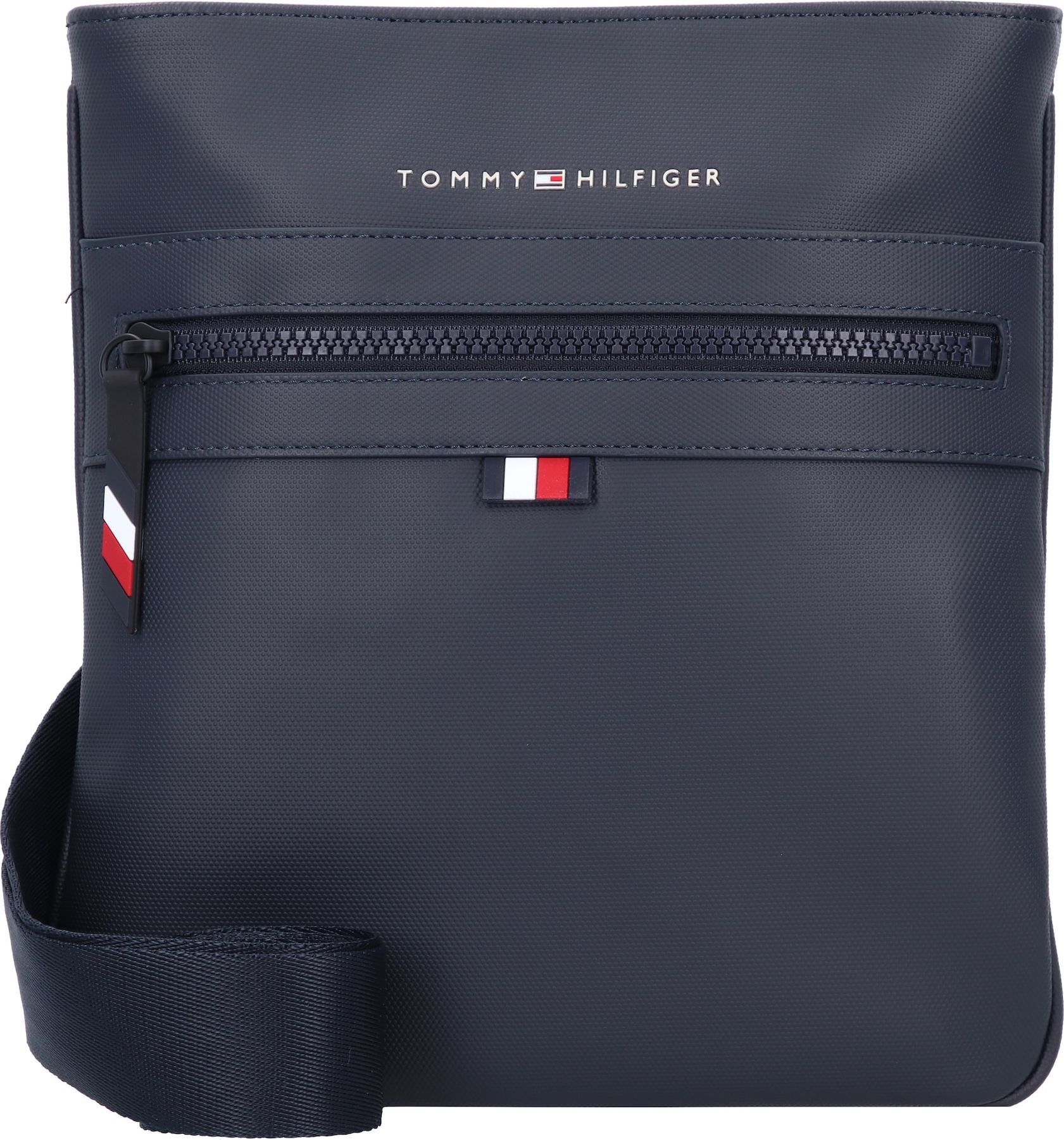 TOMMY HILFIGER Taška přes rameno námořnická modř / červená / bílá