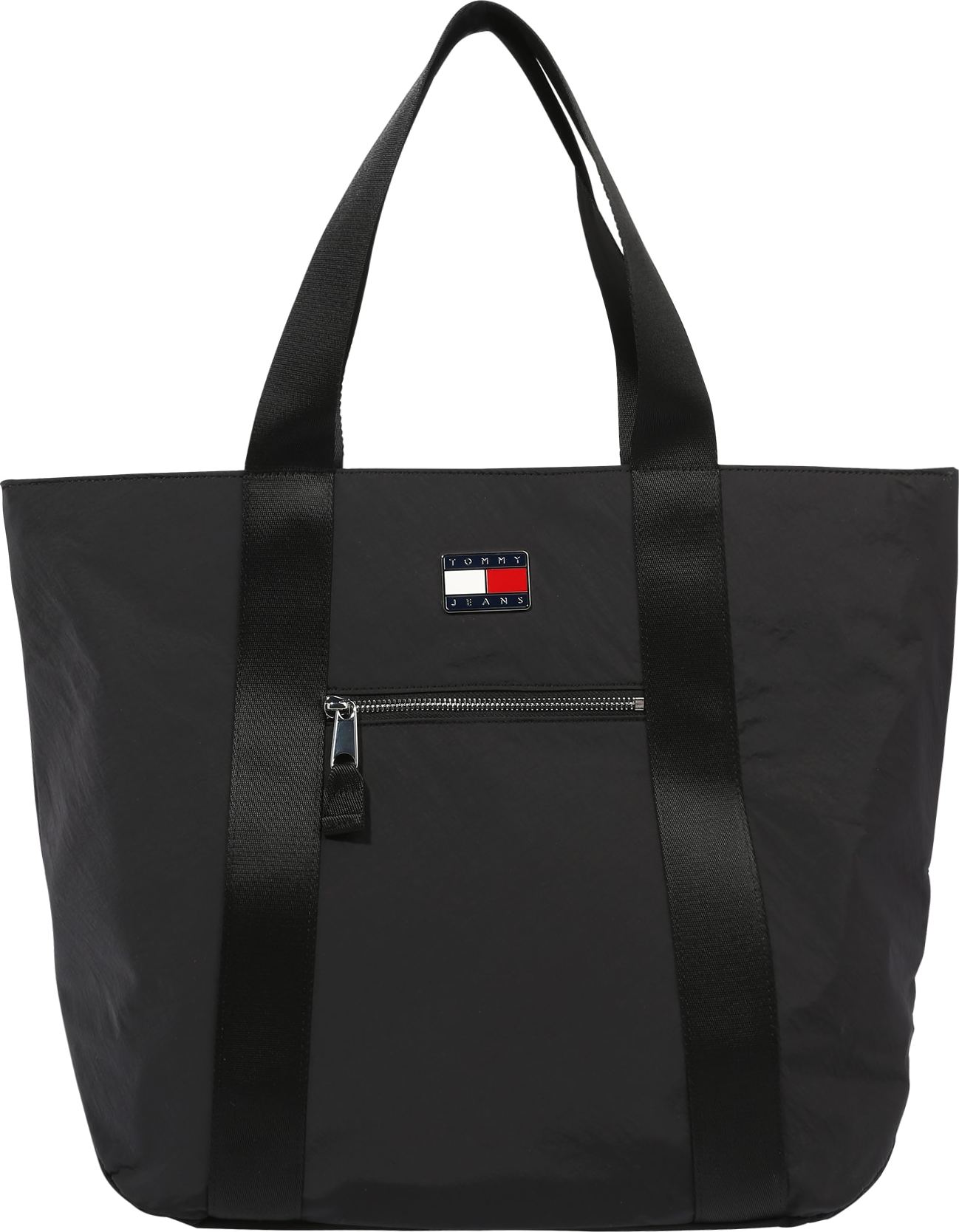 Tommy Jeans Nákupní taška černá / bílá / červená / námořnická modř