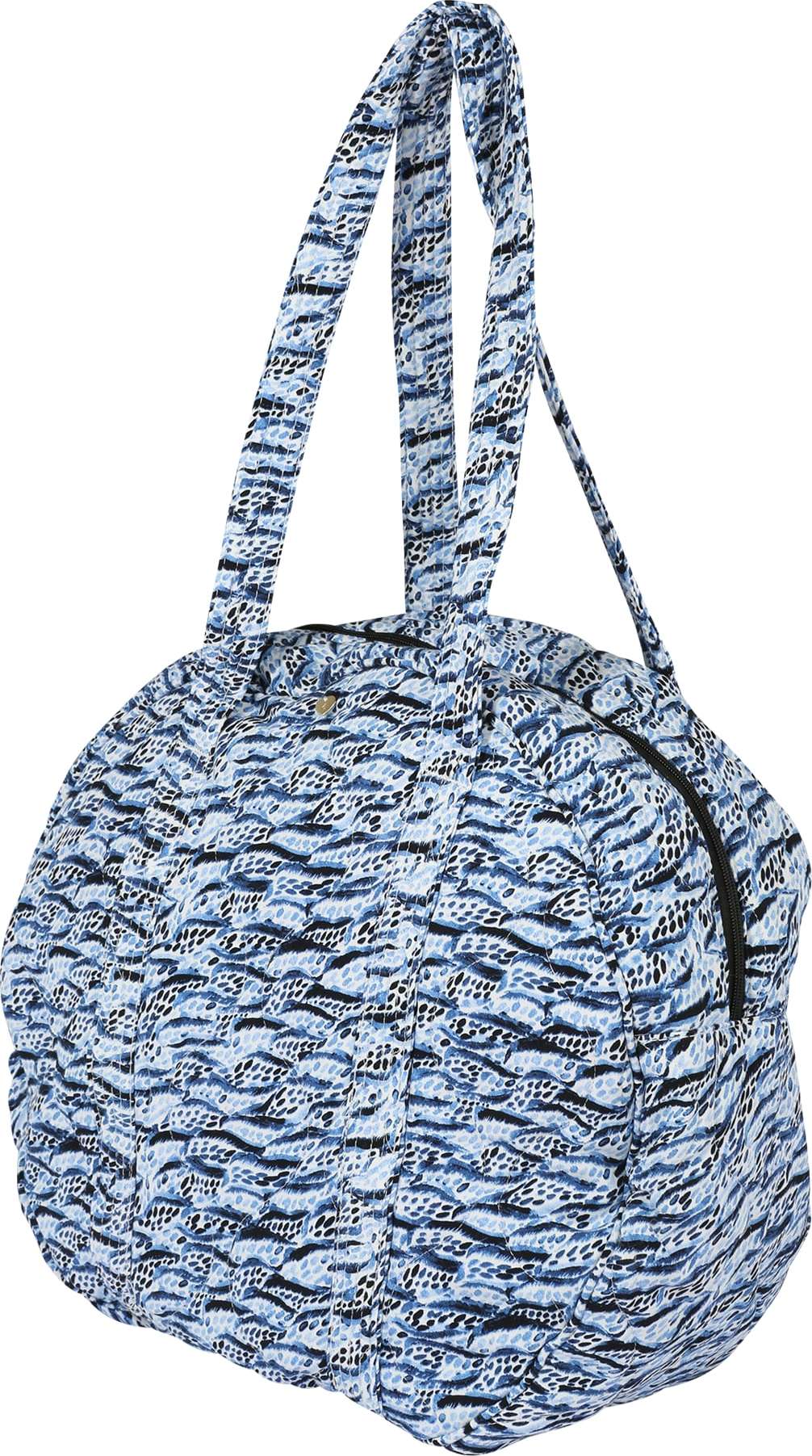 Fabienne Chapot Nákupní taška 'Quinta' bílá / světlemodrá / tmavě modrá