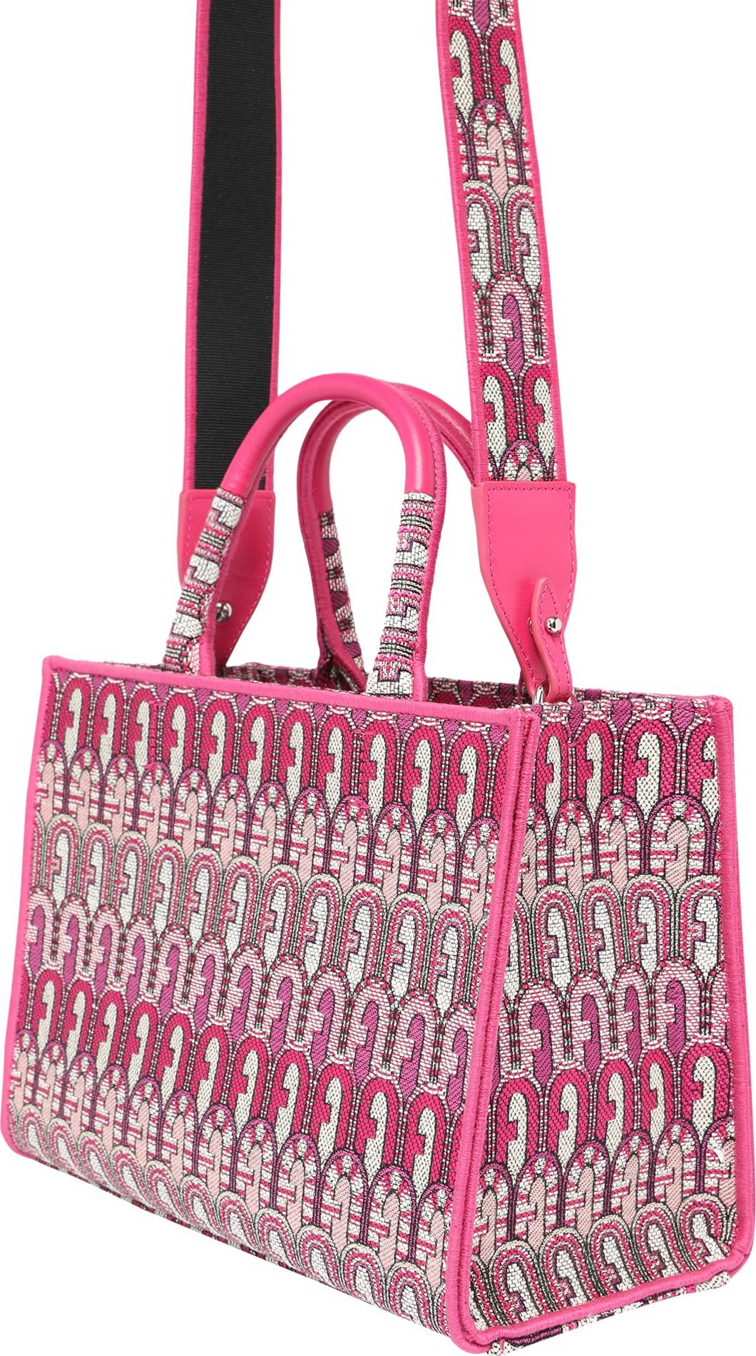 FURLA Nákupní taška 'OPPORTUNITY' fuchsiová / růžová / pink / bílá