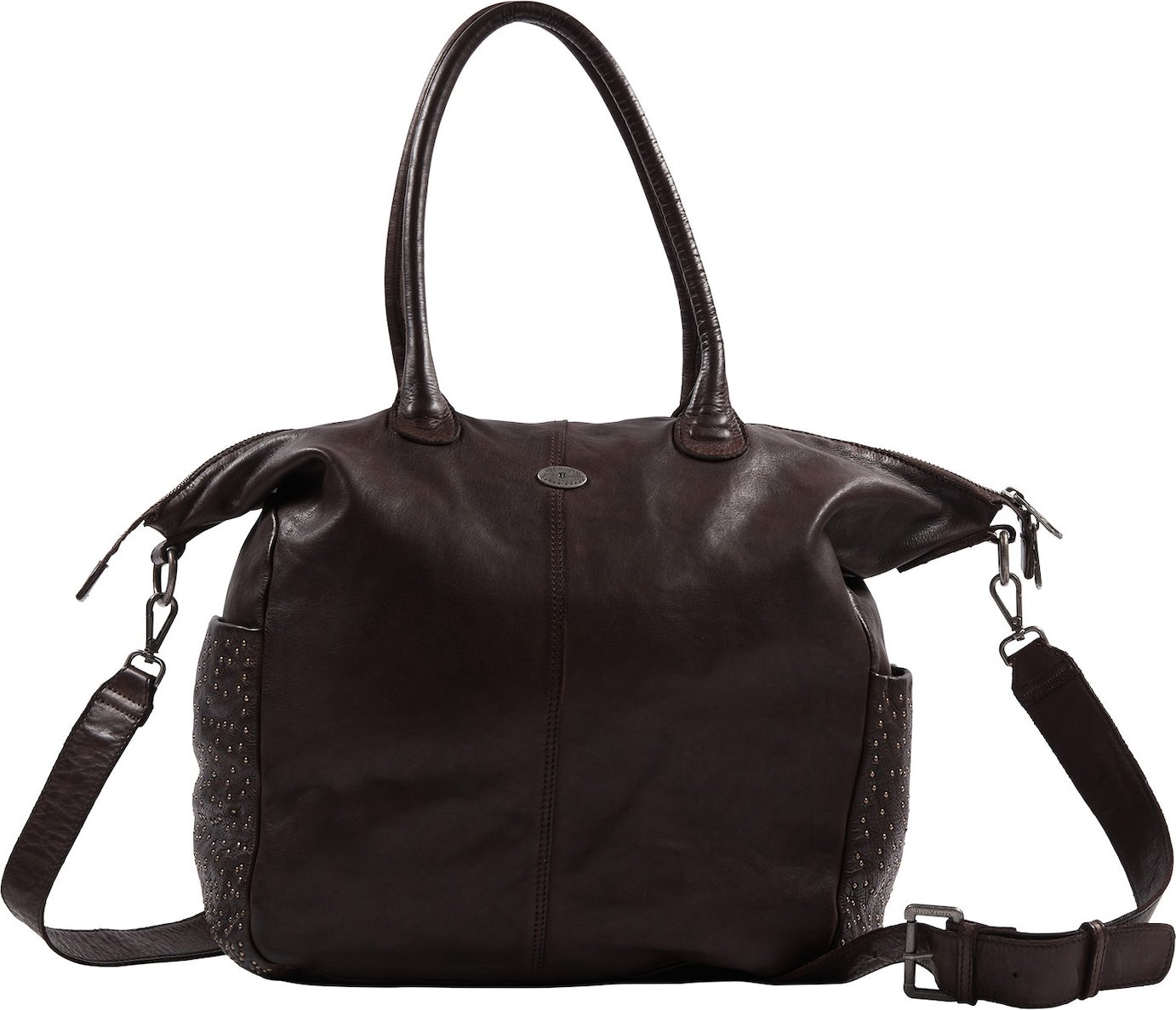 DreiMaster Vintage Nákupní taška tmavě hnědá