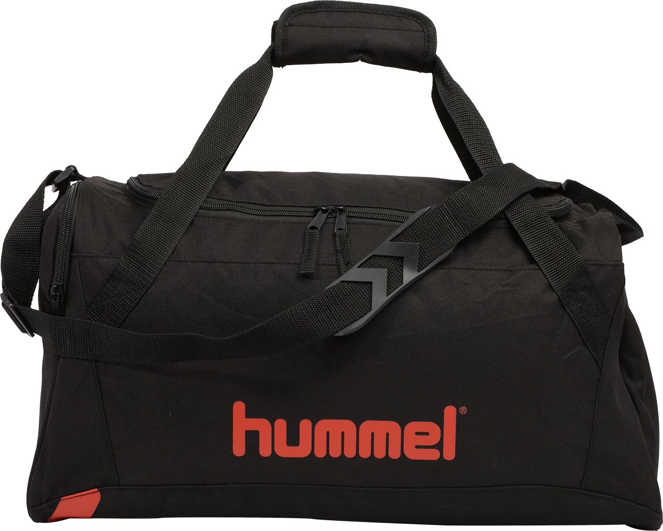 Hummel Sportovní taška 'Action' černá / červená