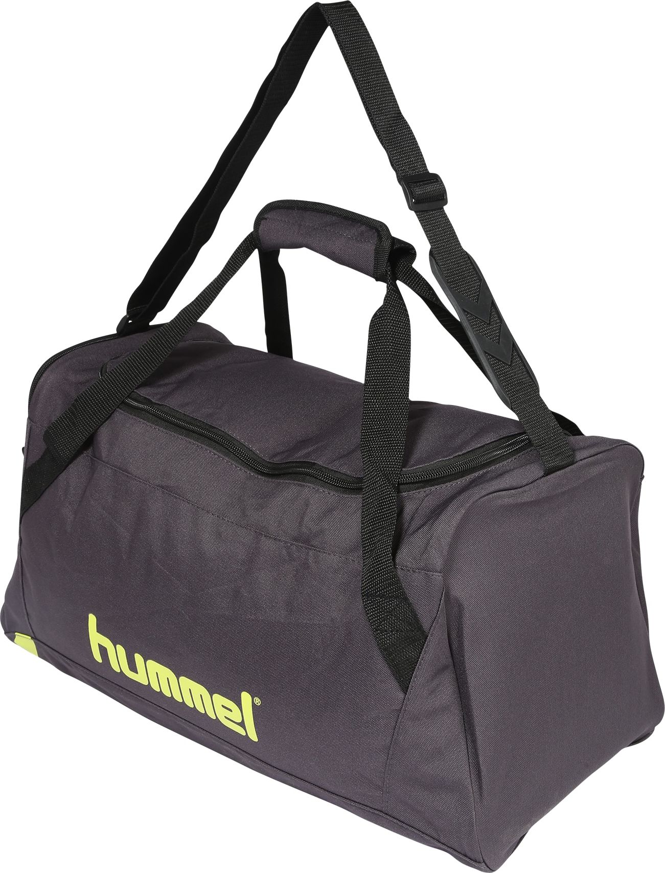 Hummel Sportovní taška 'Action' šedá / žlutá
