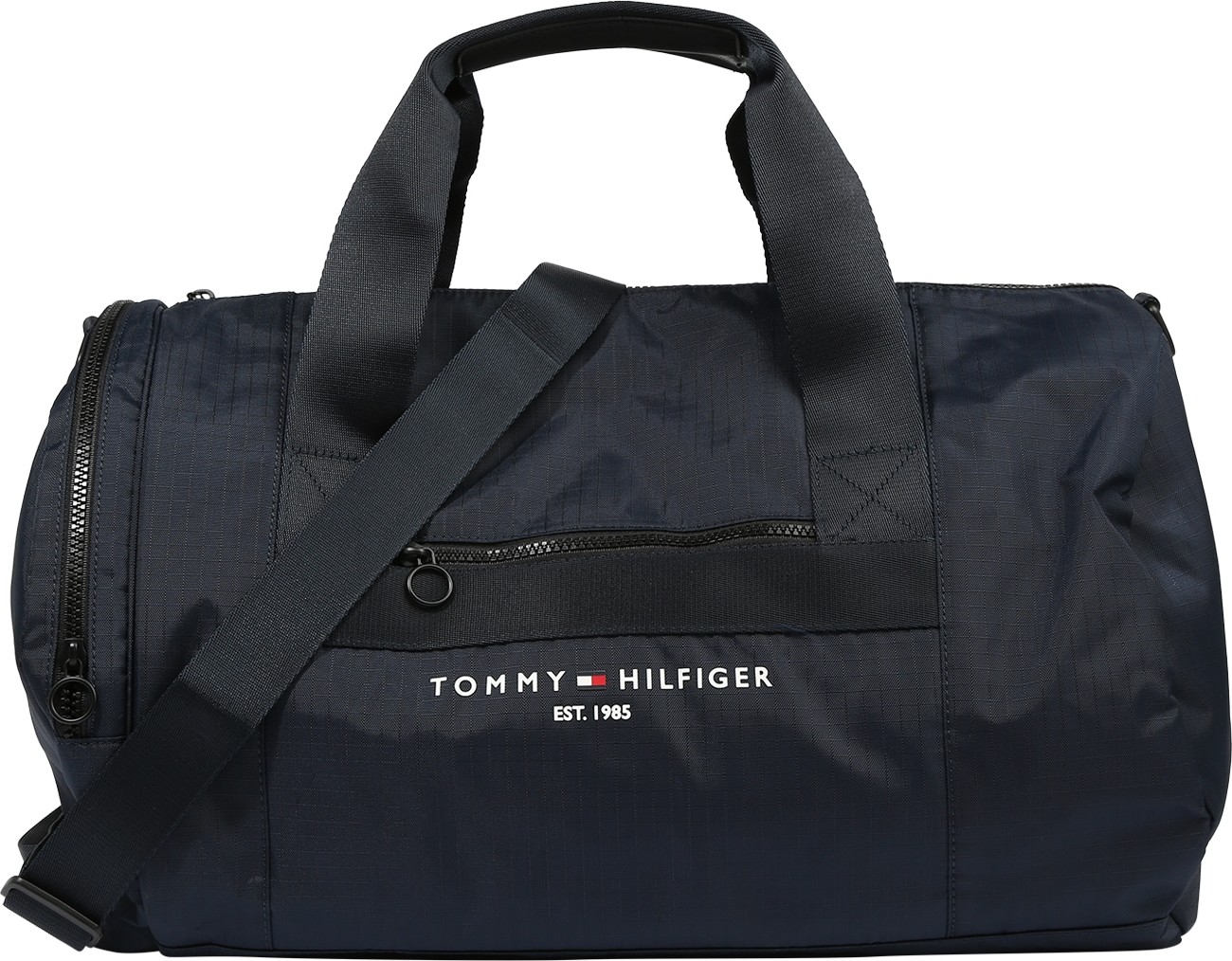 TOMMY HILFIGER Taška Weekender noční modrá / bílá / červená