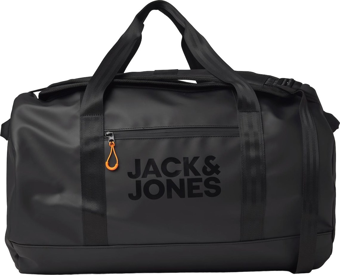 JACK & JONES Cestovní taška černá