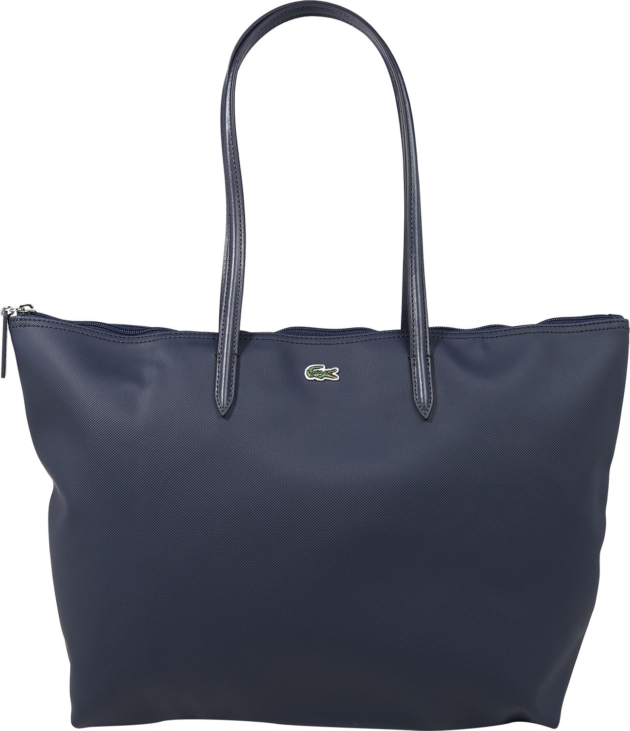 LACOSTE Nákupní taška 'Sac Femme' enciánová modrá / zelená / bílá / červená
