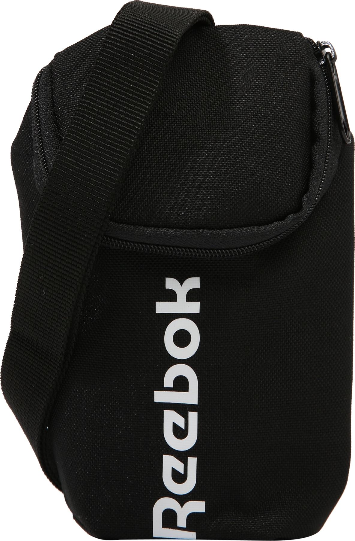 Reebok Sport Sportovní taška bílá / černá
