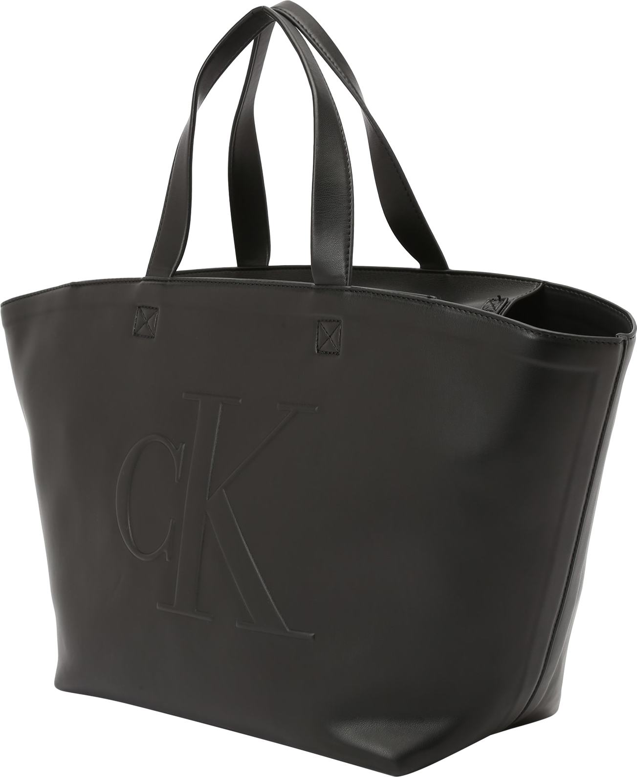 Calvin Klein Jeans Nákupní taška černá