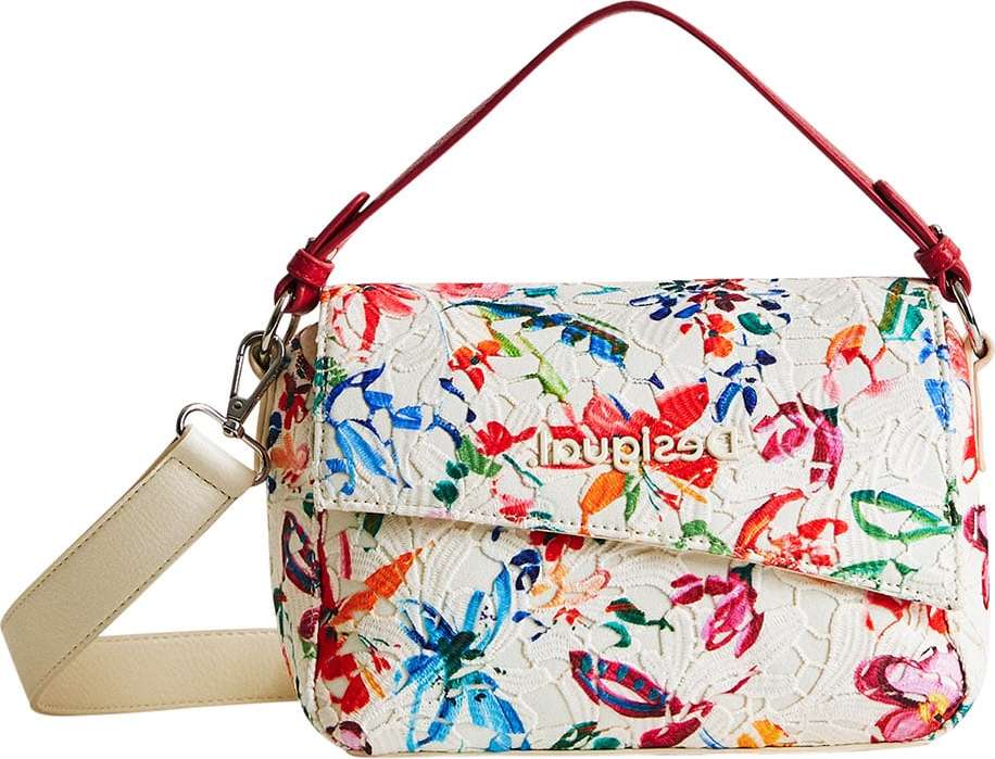 Desigual Kabelka mix barev / bílá