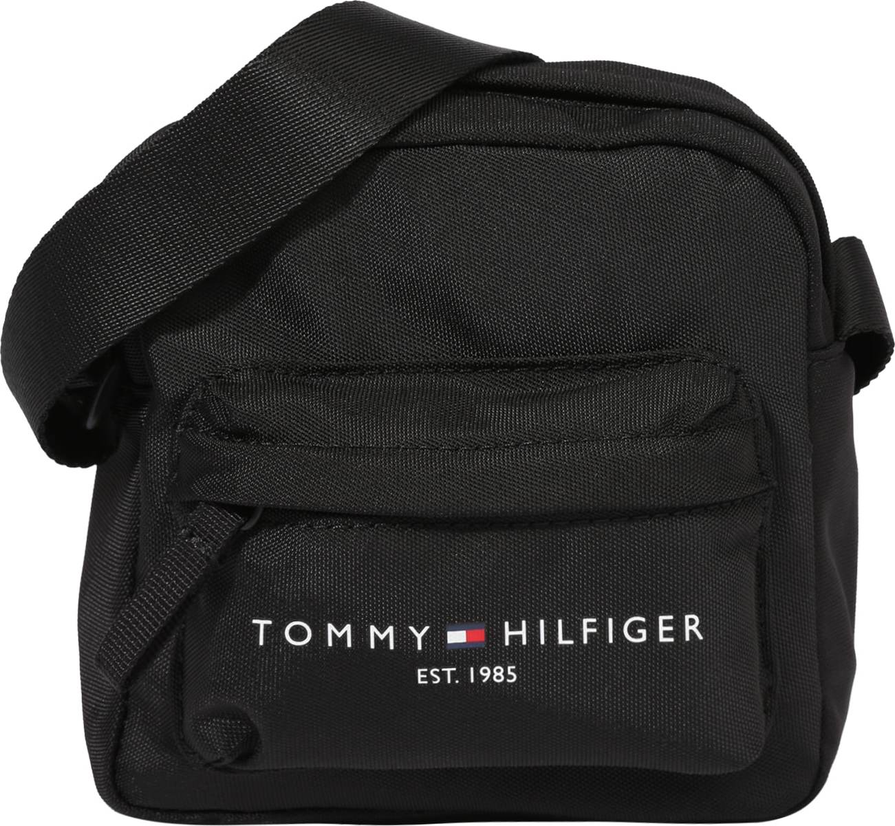 TOMMY HILFIGER Taška černá / bílá