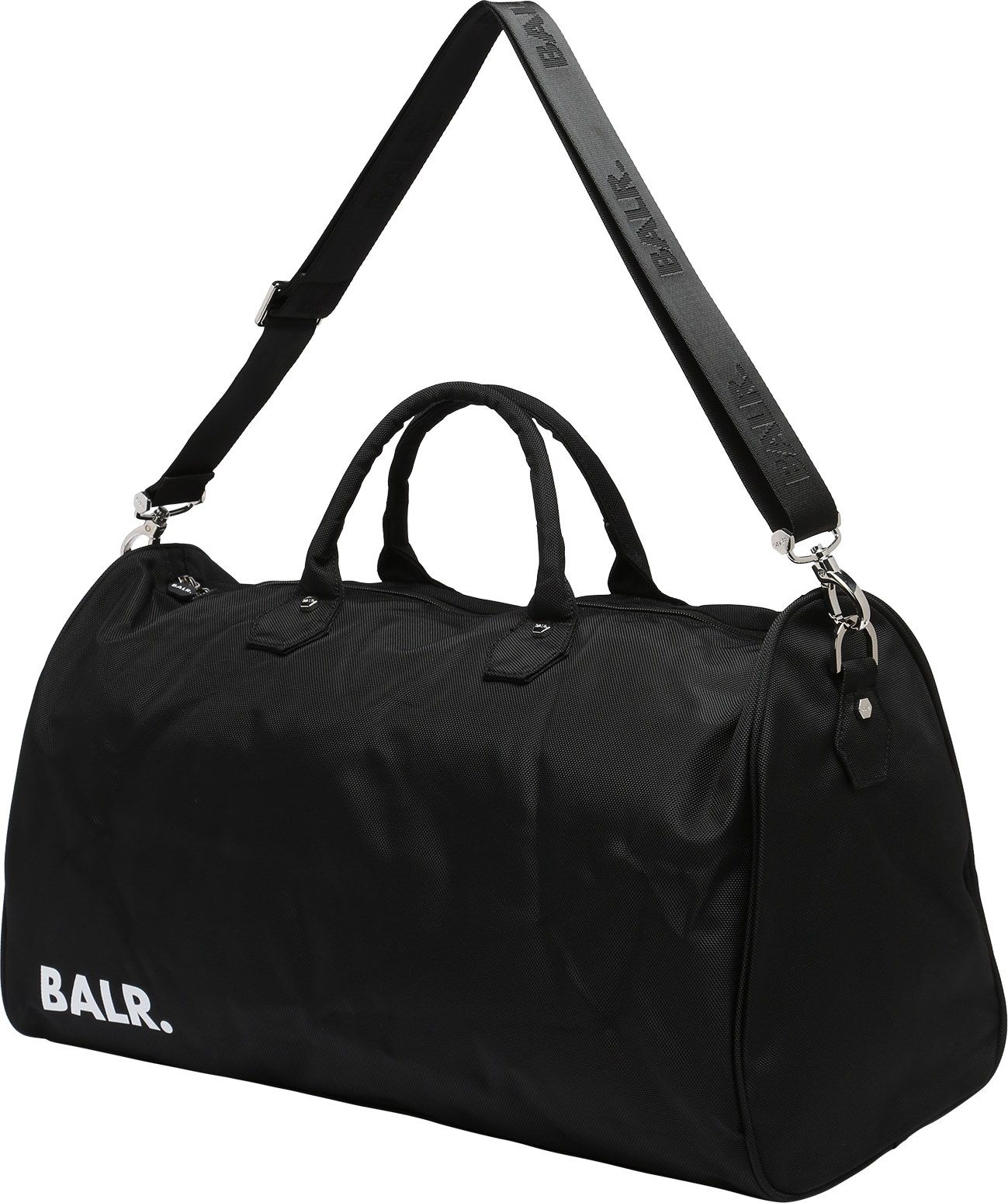 BALR. Cestovní taška černá / bílá