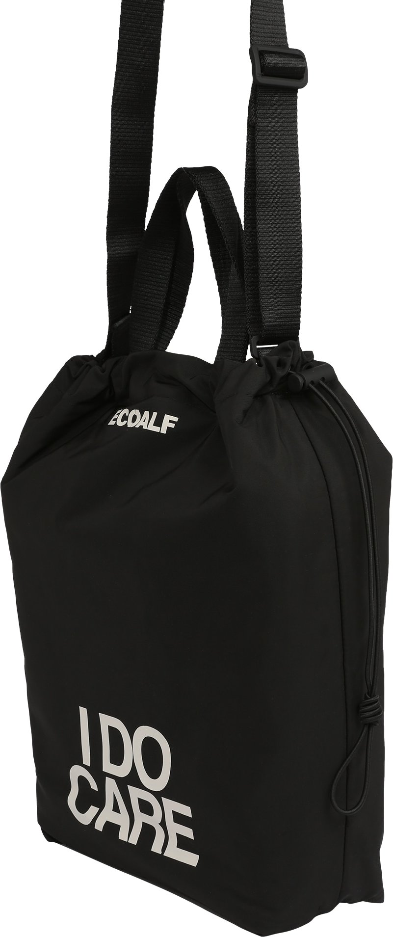 ECOALF Nákupní taška 'LUPITALF' černá / bílá