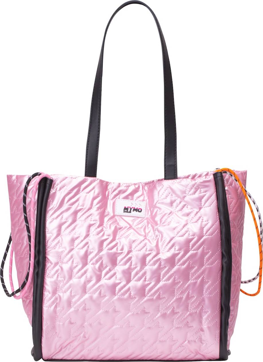 myMo ATHLSR Nákupní taška světle růžová / černá / bílá